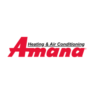 Amana Heating & Air Conditioning logo featuring 